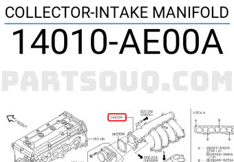 Nissan 14010AE00A COLLECTOR-INTAKE MANIFOLD