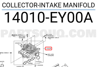 Nissan 14010EY00A COLLECTOR-INTAKE MANIFOLD