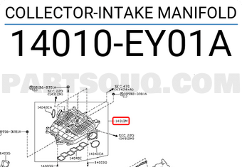 Nissan 14010EY01A COLLECTOR-INTAKE MANIFOLD