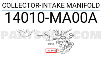 Nissan 14010MA00A COLLECTOR-INTAKE MANIFOLD