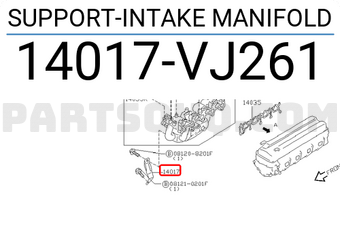 Nissan 14017VJ261 SUPPORT-INTAKE MANIFOLD