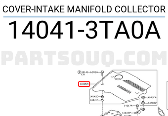 Nissan 140413TA0A COVER-INTAKE MANIFOLD COLLECTOR