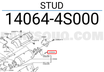 Nissan 140644S000 STUD