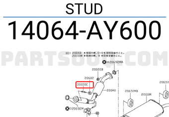 Nissan 14064AY600 STUD