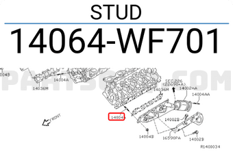 Nissan 14064WF701 STUD