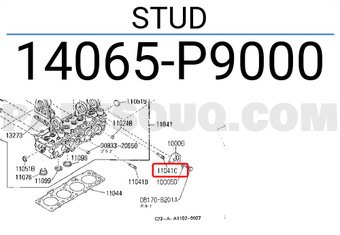 Nissan 14065P9000 STUD