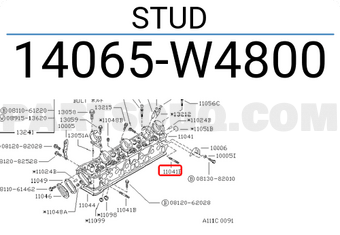 Nissan 14065W4800 STUD