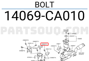 Nissan 14069CA010 BOLT