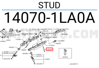Nissan 140701LA0A STUD