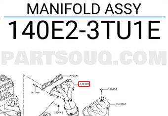 Nissan 140E23TU1E MANIFOLD ASSY