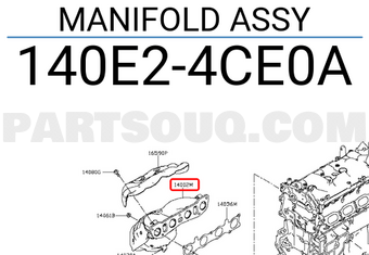 Nissan 140E24CE0A MANIFOLD ASSY
