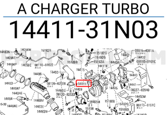 Nissan 1441131N03 A CHARGER TURBO