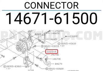 Nissan 1467161500 CONNECTOR