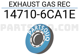 Nissan 147106CA1E EXHAUST GAS REC