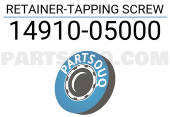 Nissan 1491005000 RETAINER-TAPPING SCREW