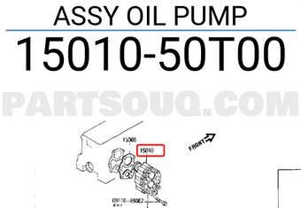 Nissan 1501050T00 ASSY OIL PUMP