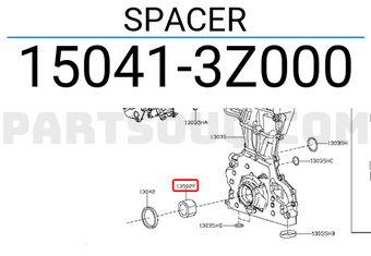 Nissan 150413Z000 SPACER