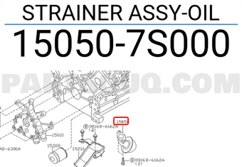 Nissan 150507S000 STRAINER ASSY-OIL