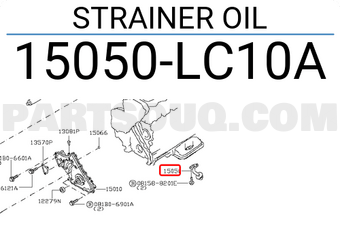Nissan 15050LC10A STRAINER OIL