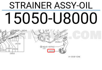 Nissan 15050U8000 STRAINER ASSY-OIL