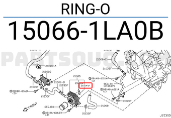 Nissan 150661LA0B RING-O