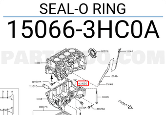 Nissan 150663HC0A SEAL-O RING