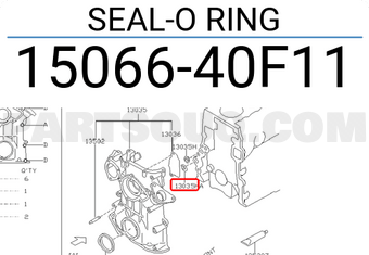 Nissan 1506640F11 SEAL-O RING