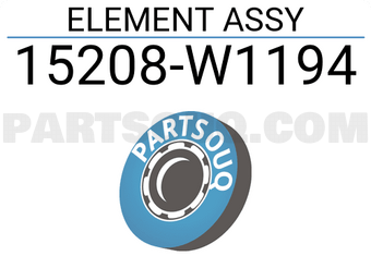 Nissan 15208W1194 ELEMENT ASSY