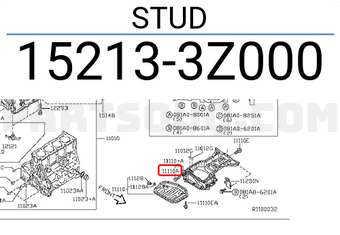 Nissan 152133Z000 STUD