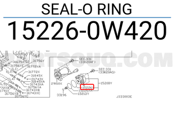 Nissan 152260W420 SEAL-O RING