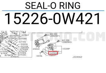 Nissan 152260W421 SEAL-O RING