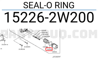 Nissan 152262W200 SEAL-O RING