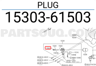 Nissan 1530361503 PLUG