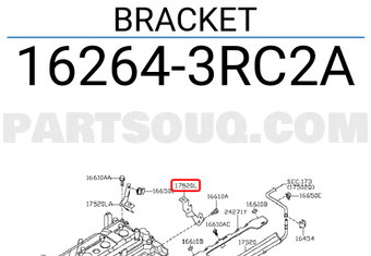 Nissan 162643RC2A BRACKET