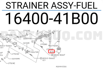 Nissan 1640041B00 STRAINER ASSY-FUEL