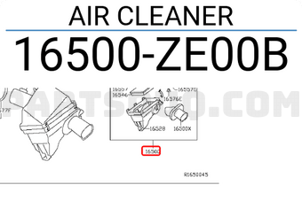 Nissan 16500ZE00B AIR CLEANER
