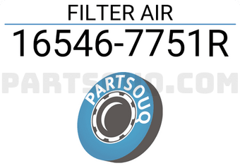 Nissan 165467751R FILTER AIR