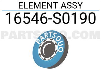 Nissan 16546S0190 ELEMENT ASSY