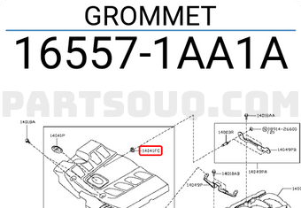 Nissan 165571AA1A GROMMET