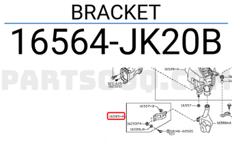 Nissan 16564JK20B BRACKET