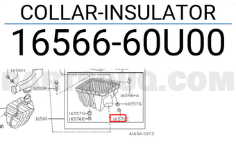Nissan 1656660U00 COLLAR-INSULATOR