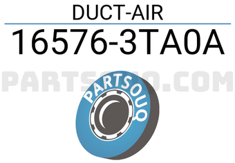 Nissan 165763TA0A DUCT-AIR