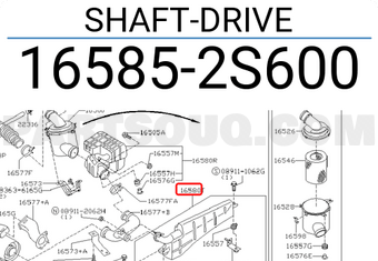 Nissan 165852S600 SHAFT-DRIVE