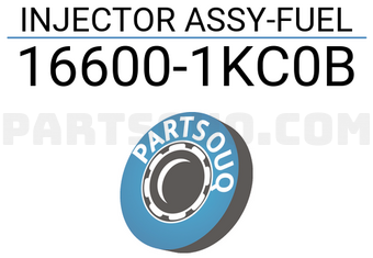 Nissan 166001KC0B INJECTOR ASSY-FUEL