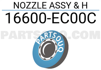 Nissan 16600EC00C NOZZLE ASSY & H