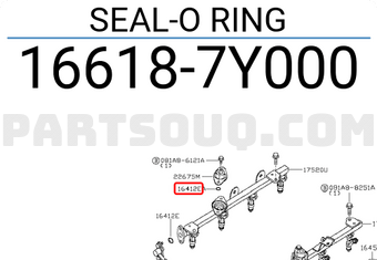 Nissan 166187Y000 SEAL-O RING