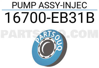 Nissan 16700EB31B PUMP ASSY-INJEC