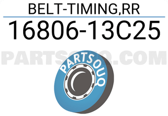 Nissan 1680613C25 BELT-TIMING,RR