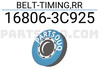 Nissan 168063C925 BELT-TIMING,RR