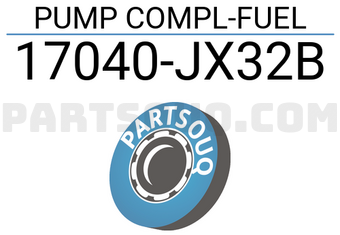 Nissan 17040JX32B PUMP COMPL-FUEL